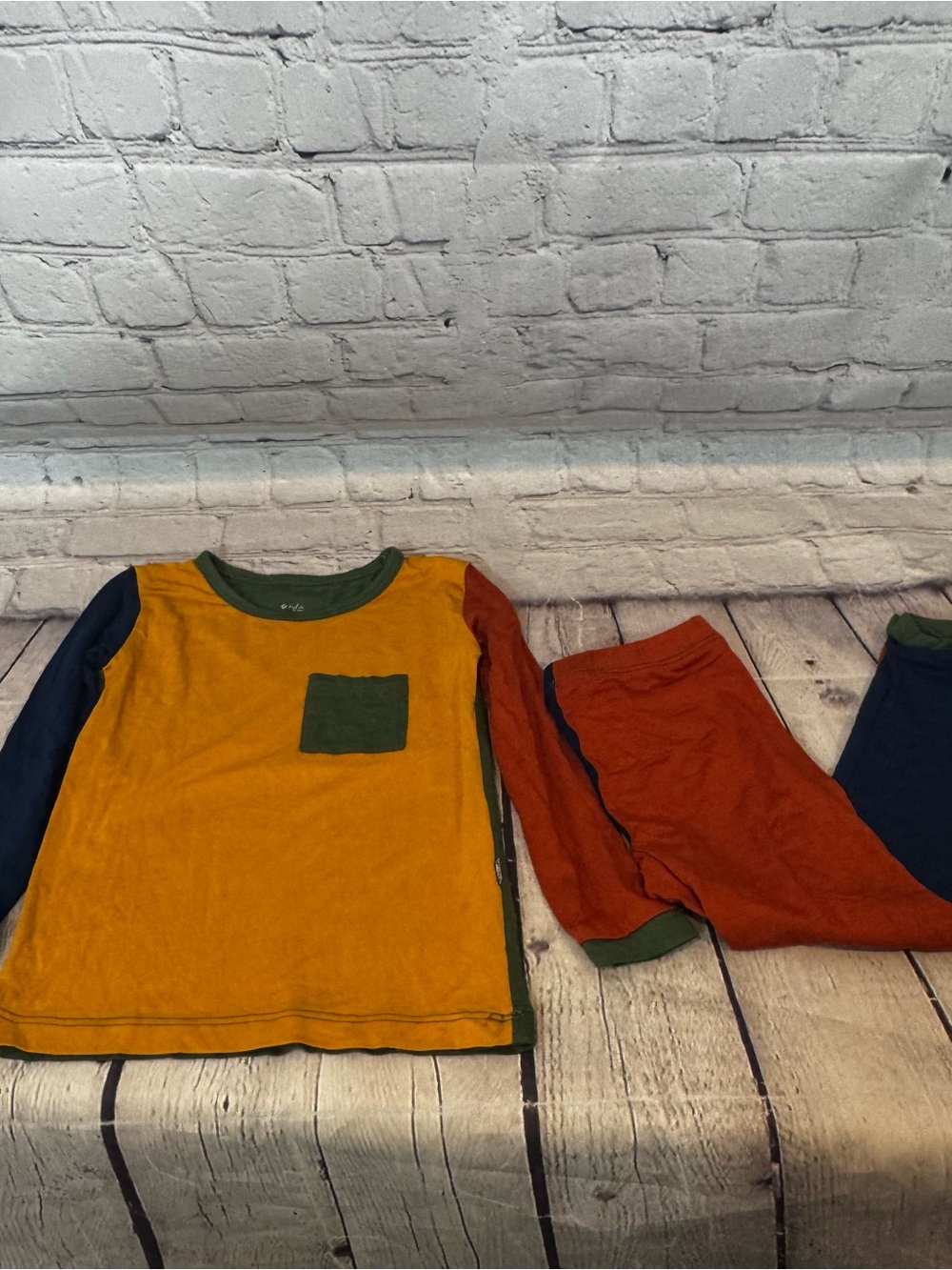 Kyte Baby Color Block Bamboo Pajama Set